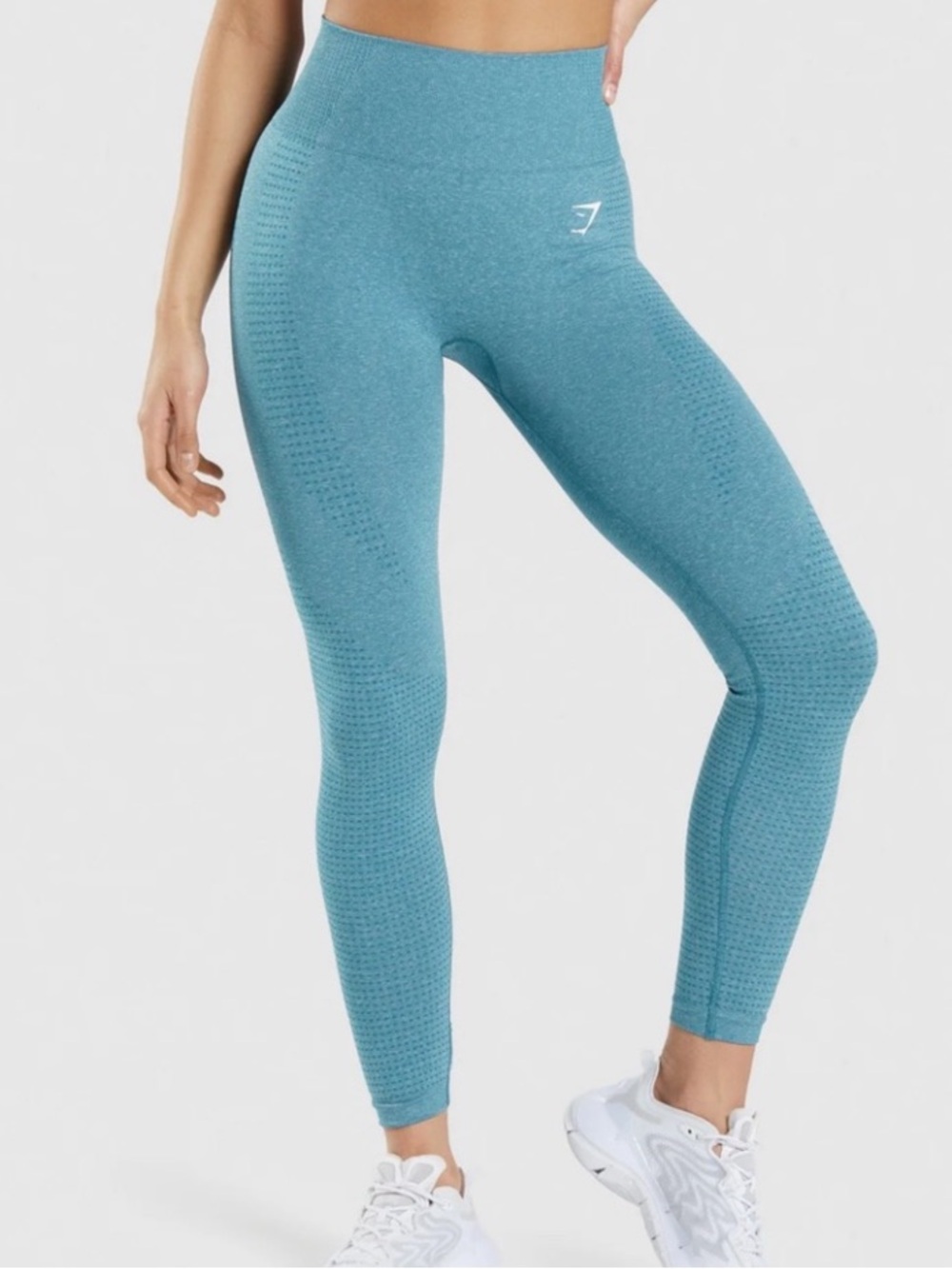 ❤️💕Gymshark Seamless High-Waist Leggings in Teal Blue